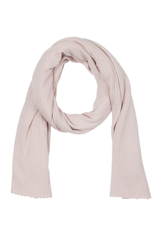 SARAH OVERSIZE SILK & CASHMERE SCARF - BLUSH